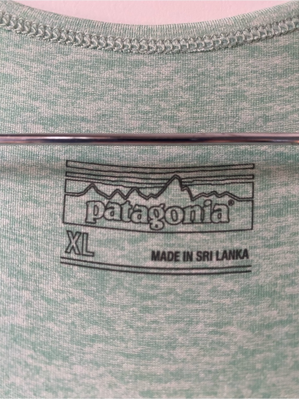 Patagonia Womens Seabrook Bandha Dress Twist Front Mint Green Athleisure - Picture 5 of 7